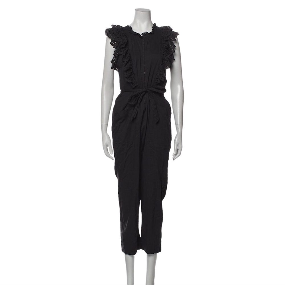 APIECE APART Ruffled Eyelet jumpsuit - Picture 8 of 13